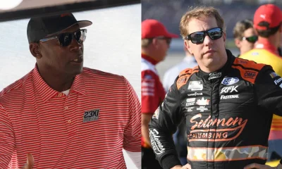 Inspiredlovers Michael-Jordan-and-Brad-Keselowski-400x240 NASCAR RUMOR: Michael Jordan Beaten by Brad Keselowski Sports  