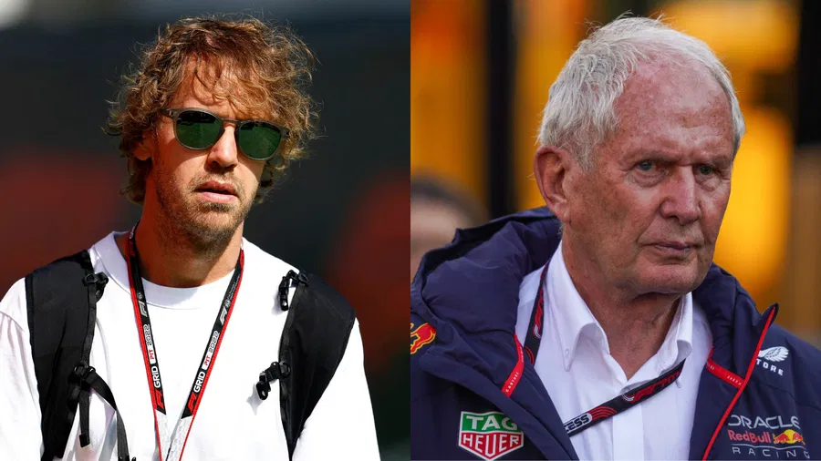 Inspiredlovers Sebastian-Vettel-and-Helmut-Marko Helmut Marko Clarifies Sebastian Vettel’s F1 Return Rumors Amidst Mick Schumacher Recommendation to Mattia Binotto Sports  