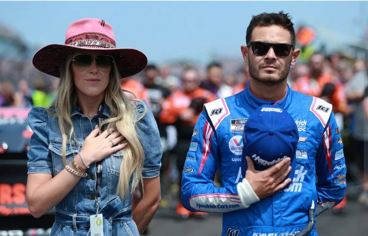 Inspiredlovers Screenshot_20240926-034623 Wife Katelyn Confesses ‘Pi**ing’ Kyle Larson Off by Backing Denny Hamlin Sports  