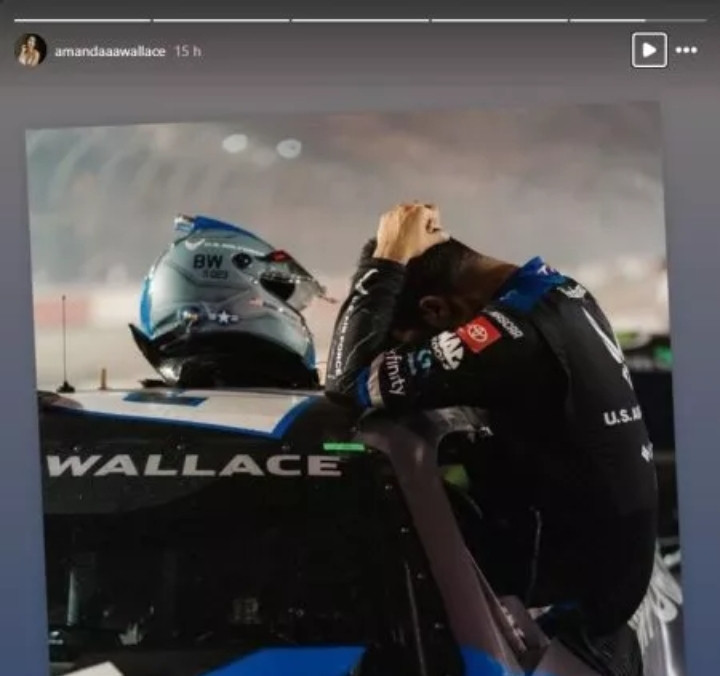 Inspiredlovers Screenshot_20240930-151555 Bubba Wallace's Wife Reacts To NASCAR Disappointment In Emotional Response Sports  